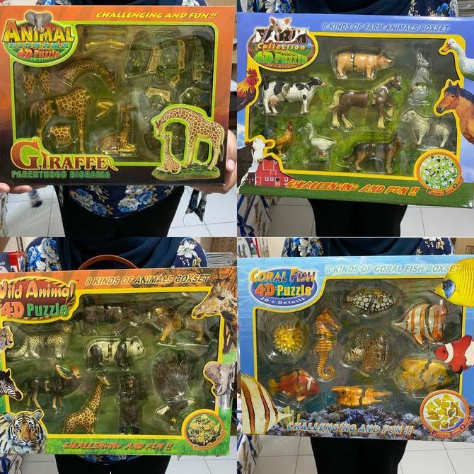 Puzzle animal 4D expert for Kid