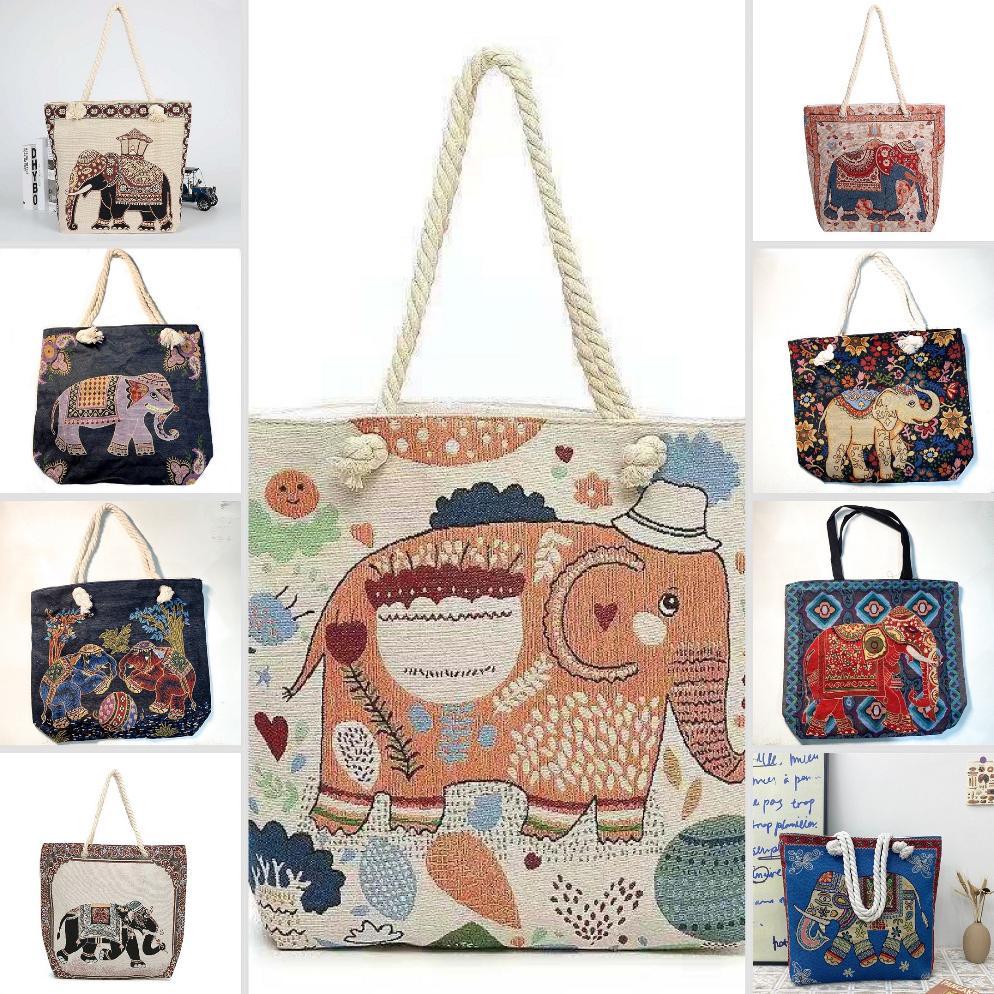 Good- Tas Tote Bag Wanita Besar Kanvas Thailand Import
