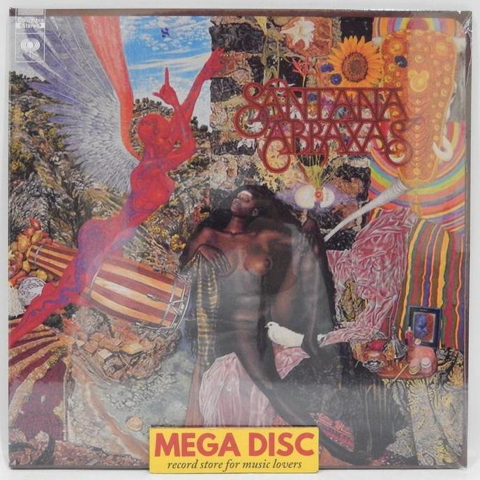 LP Santana - Abraxas Album Vinyl Piringan Hitam PH Lagu Musik