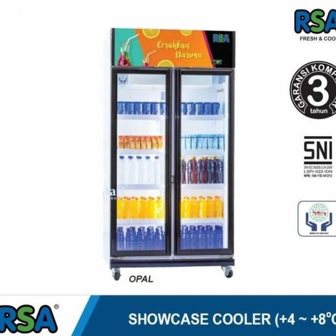 Showcase RSA 2 pintu OPAL 575 Liter