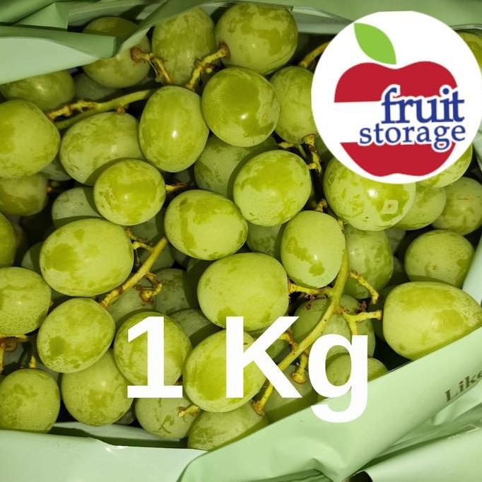 Fruxi- Buah Anggur Muscat Hijau / Merah Seedless China Fresh Grapes