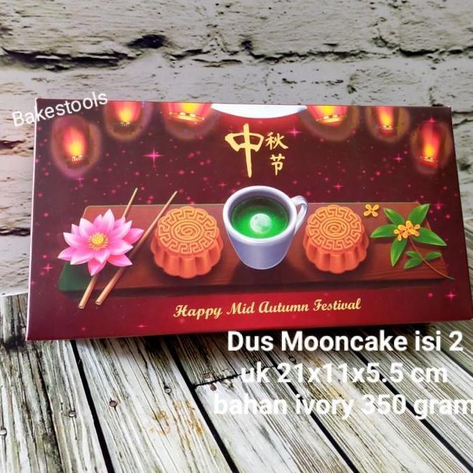Good- Dus Mooncake/Box Mooncake/Kotak Mooncake Untuk 2 Mooncake