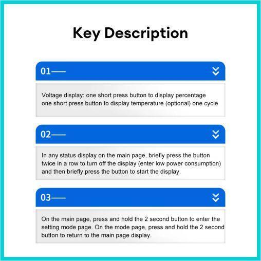 Indikator Kapasitas Baterai Waterproof Sepeda Motor Listrik Bulat Original Dan Terpercaya