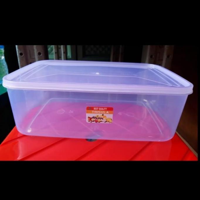 Good- Box Kotak Plastik Makanan Kue Donat Trisula 3500ml