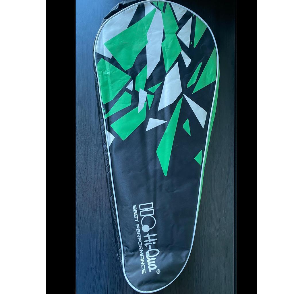 Tas Badminton HiQua 2R Besar Original - 2 Resleting Hi-Qua Bekas Dipakai Untuk Simpan Raket Saja