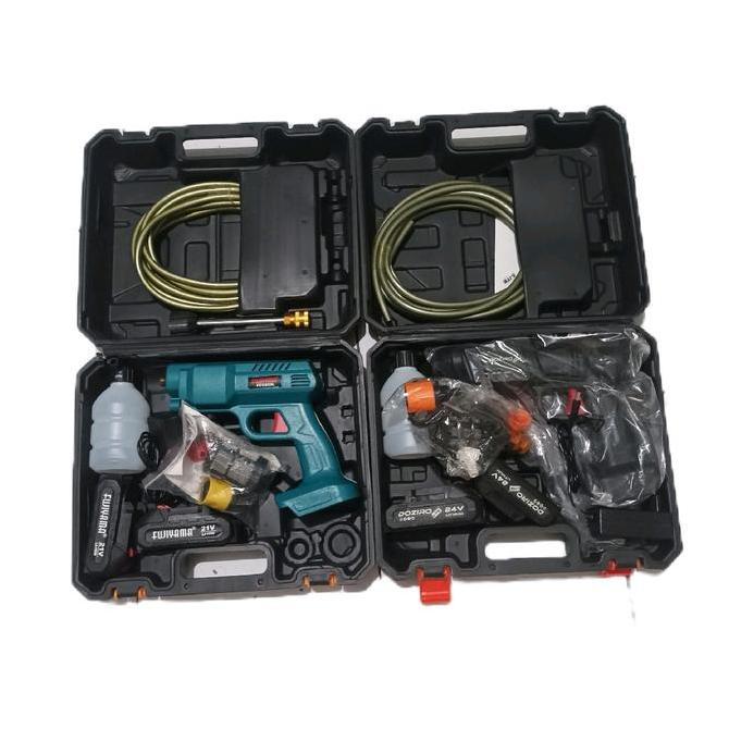 Jet Cleaner Cas Baterai 24V / Alat Cuci Mobil ,Motor dan AC Car Selang Semprot BEST QUALITY