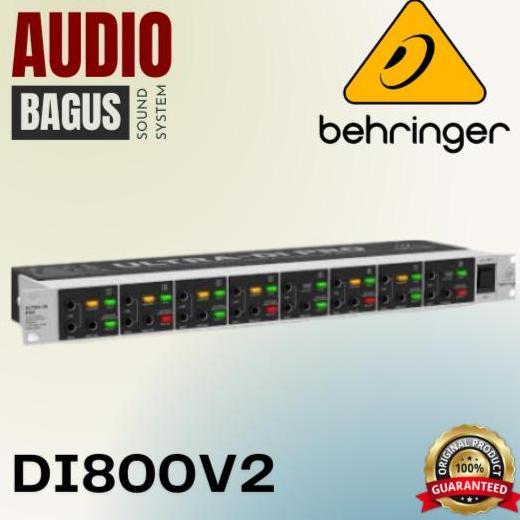 BEHRINGER DI800V2 / ULTRA DI PRO DI800 V2 DIRECT BOX ACTIVE ORIGINAL