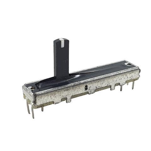 lstrk- Potensio Geser 4.5cm 6 pin 20k Stereo Kaki 3-3 Slide 4.5 cm Mixer 203