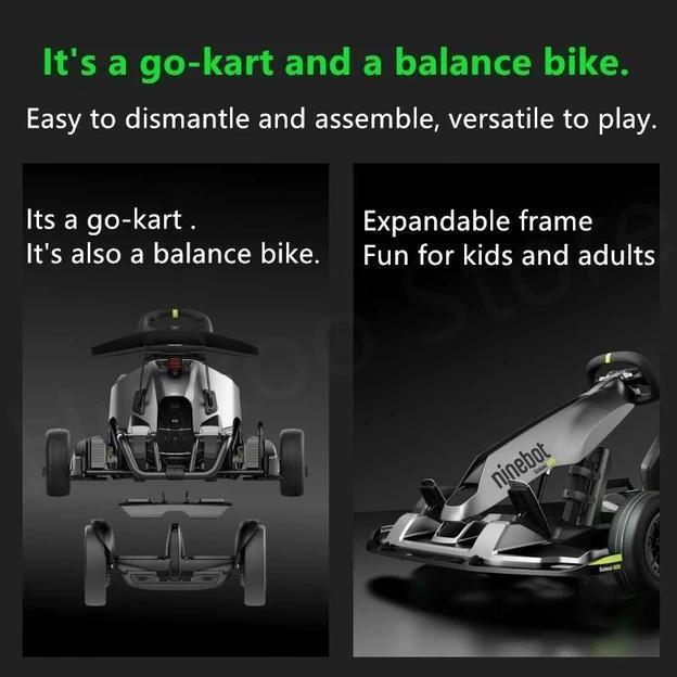 Terlaris Ninebot Gokart Pro 2 Fullkit New Version Segway With Ninebot S-Max Scooter