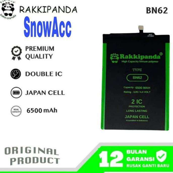 HARGA DISC - Rakkipanda Baterai Compatible XiaoMi Redmi 9T / Pocophone M3 / Poco M3 Kode Battery BN6