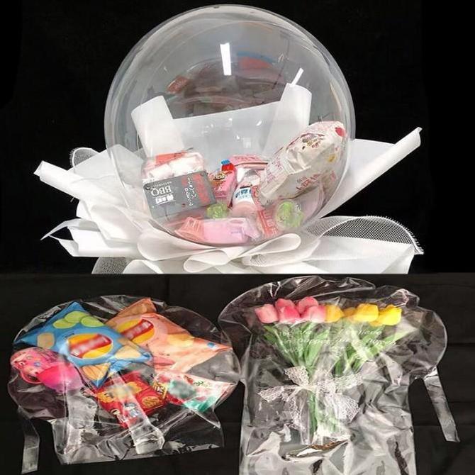 Expert- Balon PVC Snack / Bunga Lebar 19,5cm BOBO balloon Boneka wide neck