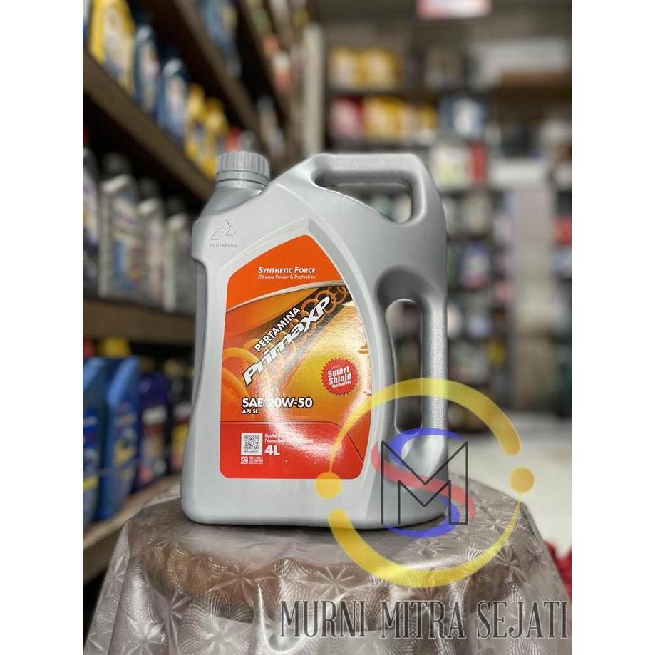 Pertamina PrimaXP Prima XP SAE 20W-50 Oli 20W50 20 W 50 4 L