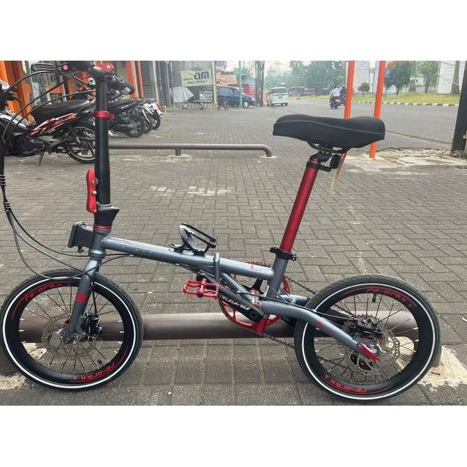 Terlaris Sepeda Lipat Avand Re-Arm X Rearm X 16 Inch Seli 16 Upgrade Tipis