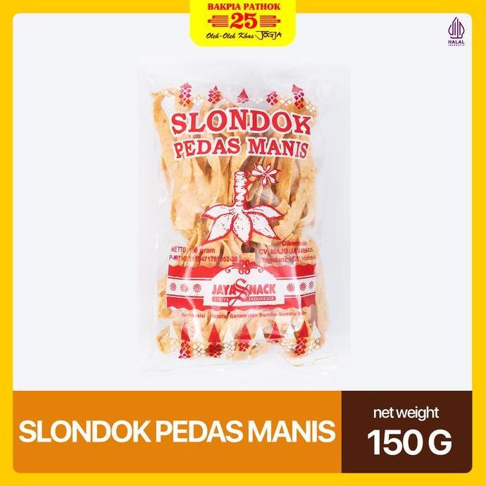 TERMURAH Slondok Pedas Manis Jayasnack | Oleh - Oleh Khas Jogja READY STOCK