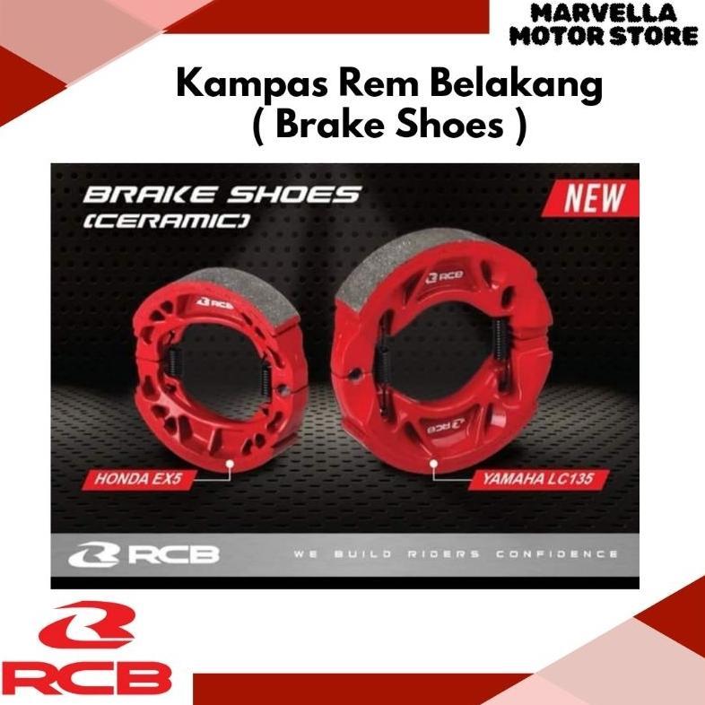 Kampas Rem Belakang RCB Beat Vario 125 Vario 110 Scoopy