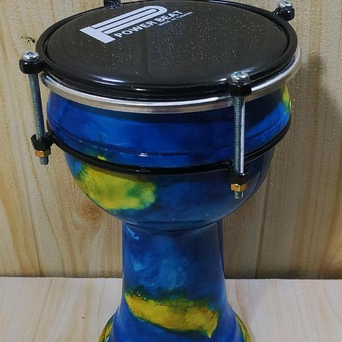 Calty,dumbuk pinggang, darbuka kayu  rebana,alat musik sholawat