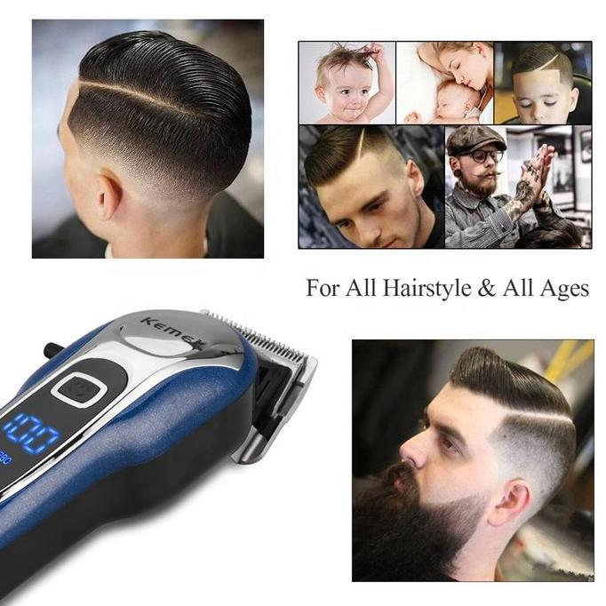 Littlehn- Kemei Km-1995 Men'S Haircutters Professional Hair Clippers Electric