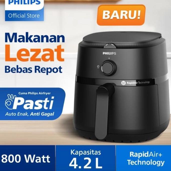 Philips Air Fryer NA120 NA 120 HD9200 HD 9200 Goreng Tanpa Minyak Low Wattage LowWatt Hemat Listrik 