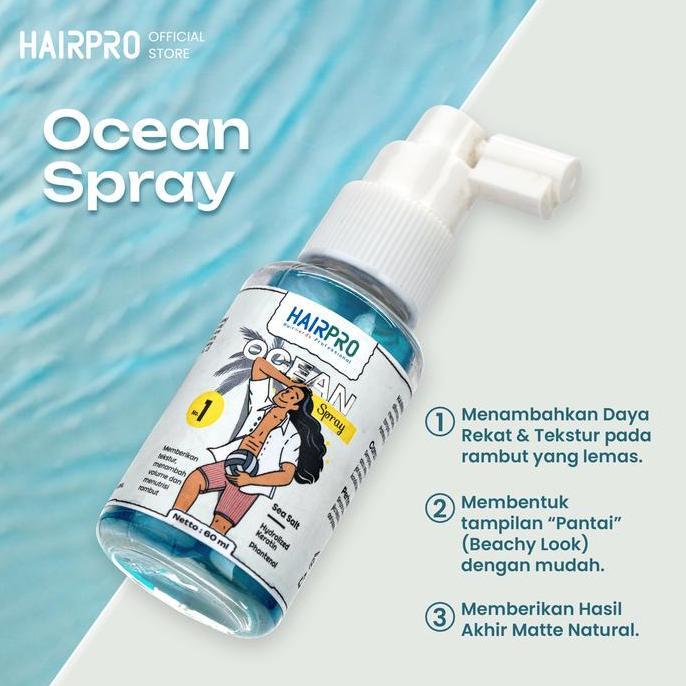 Littlehn- Hairnerds Professional - Ocean Spray / Sea Salt / 60 Ml + Hair Paste