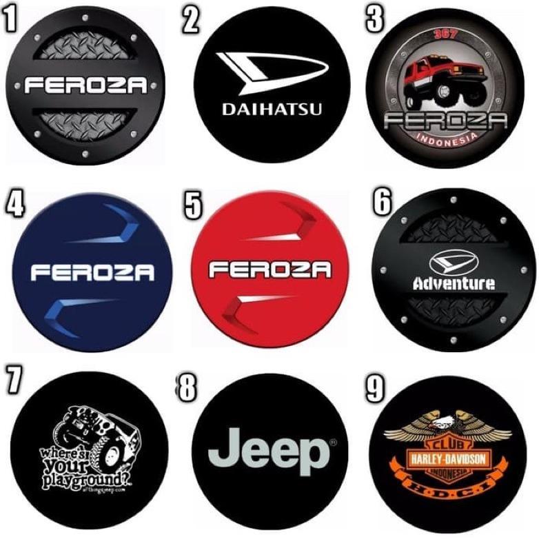 Cover ban sarung ban serep feroza daihatsu