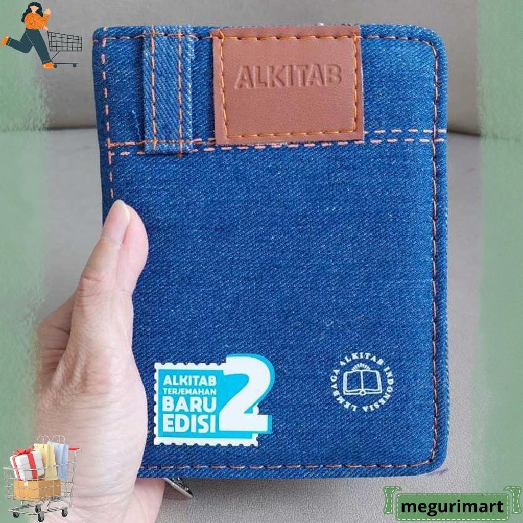 Alkitab Kristen Kecil Sampul TB2 034 Jeans Pocket Terjemahan Baru 2 LAI Anak Mini LAI Diskon