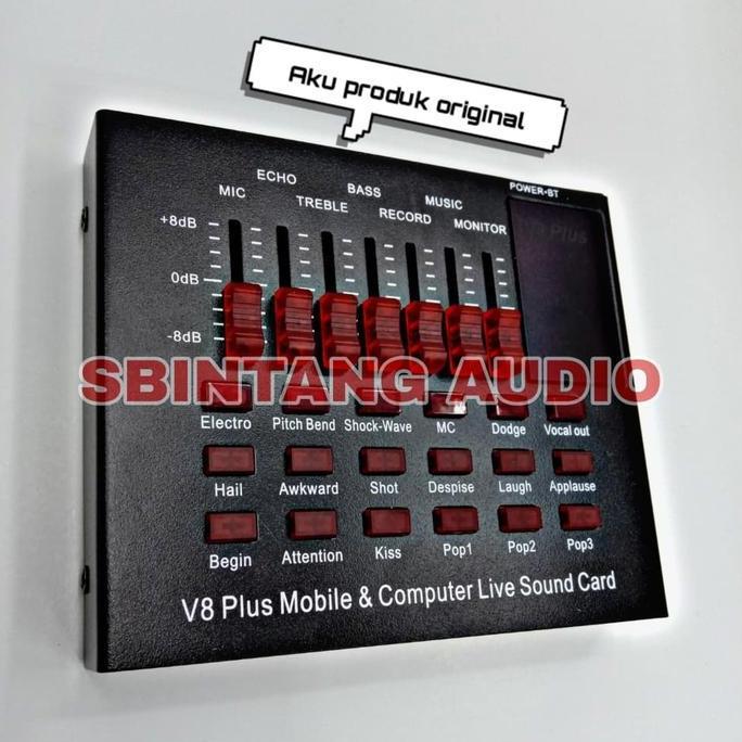 Soundcard v8 plus