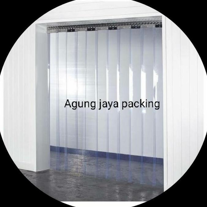 harga tirai pvc plastik rollan pvc curtain bening Curtain hordeng plastik