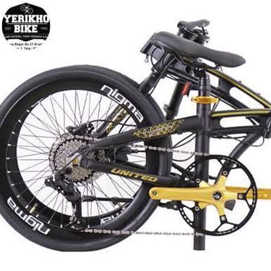 Terlaris Sepeda Lipat Folding Bike 20 United Nigma V
