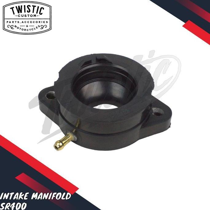 Karet Intake Manifold Manipol Manipul Insulator Karburator Vakum Vacuum Yamaha SR 400 SR400 SR500 TE