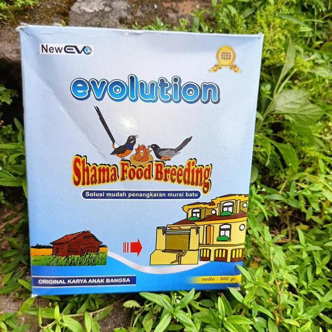 TERBARU - VOER SHAMA FOOD BREEDING MURAI BATU VOER KHUSUS UNTUK TERNAK BURUNG MURAI BATU NETTO 500GR