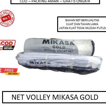 PREMIUM NET BOLA VOLI MIKASA GOLD VOLLEY VOLLY - NET VOLI MURAH - NET BOLA VOLI - NET MIKASA ORIGINA