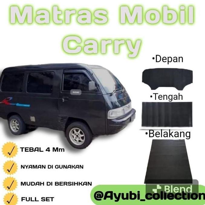 Karpet lantai mobil carry Futura/ Matras mobil Carry futura full set depan tengah belakang Karet mat
