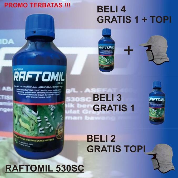 Plnt- Raftomil 530 Sc Abamectin Asefat Metom Insektisida