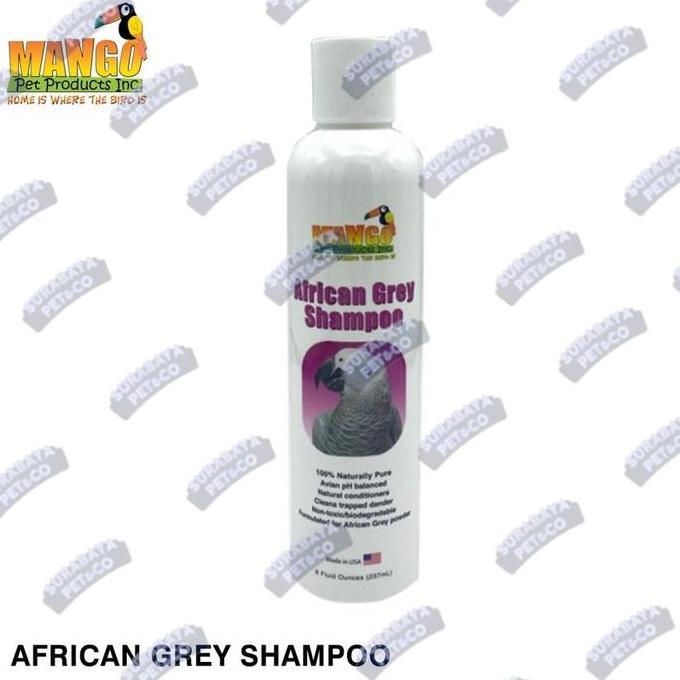 PROMO DISKON - Mango Pet African Grey Shampoo Shampo mandi burung African Grey
