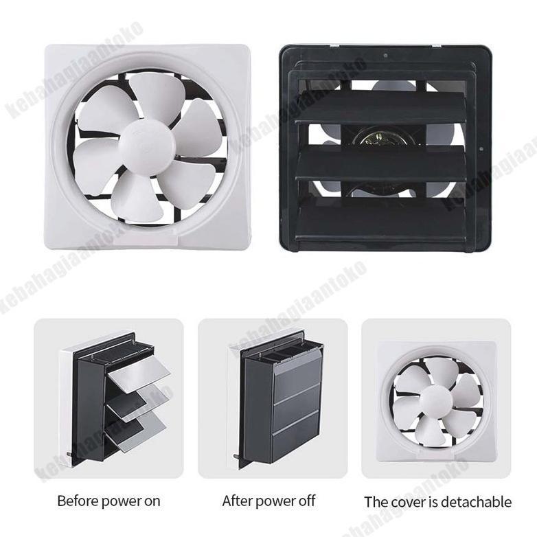 Discount Exhaust Fan Dinding Kipas Angin Hexos 6inch Dan 8inch Pembuangan Hexos Wall Type Exhaust Fa