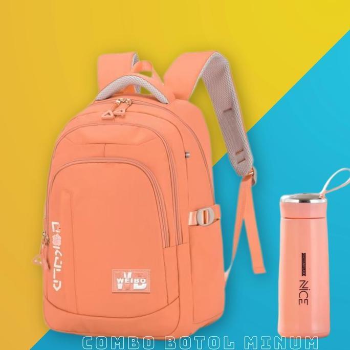 Kyut- Tas Ransel Anak Cewek Wibu Model Polos Terbaru 2023