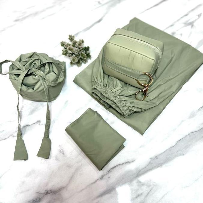 Syukron- Mukena Dewasa Teaveling Tas Mini Siera Series Traveling