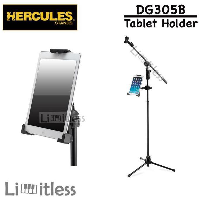 TERMURAH - Hercules DG305B Tablet Holder Ipad Original