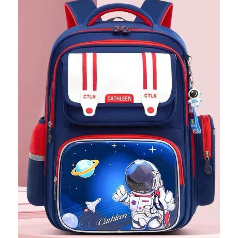 Kyut- Tas Anak Sd Astronot Fashion Untuk Si Kecil Fashion Tas Punggung Model Unik Desain Kartun Back