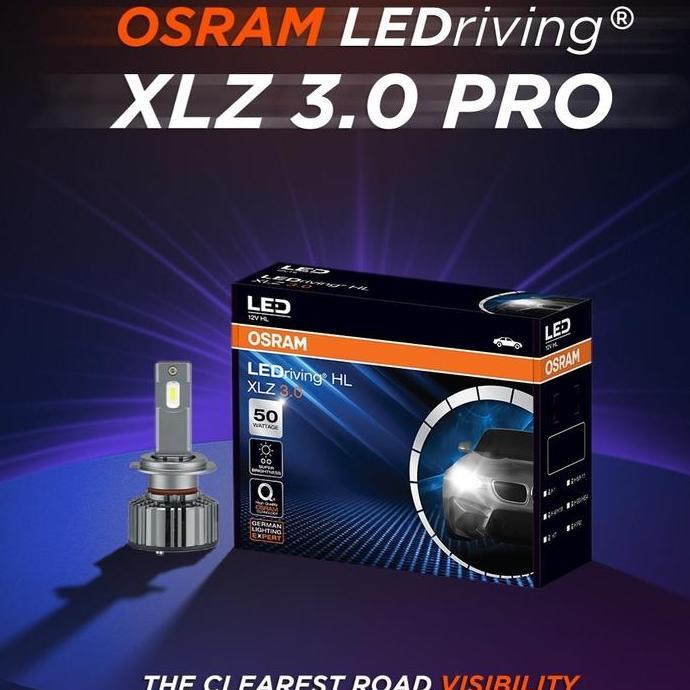PROMO - Lampu Mobil LED OSRAM LEDriving HL XLZ 3.0 Pro 50 Watt H1 H4 H7 H8 H11 H16 HB3 HB4 HIR2 Puti