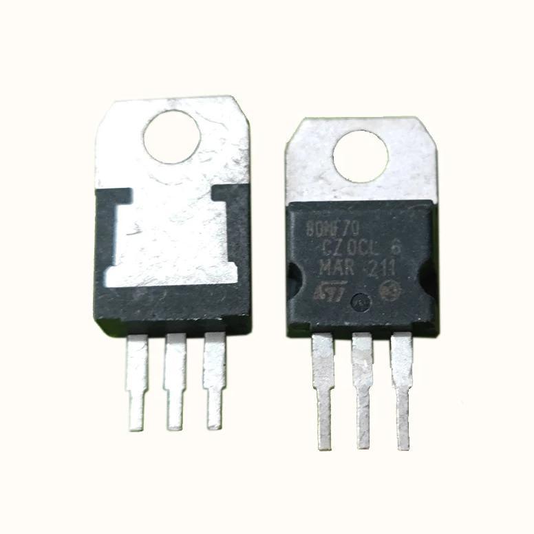 10PCS/LOT  STP80NF70 80NF70 P80NF70 Imported disassembly machine MOSFET TO-220