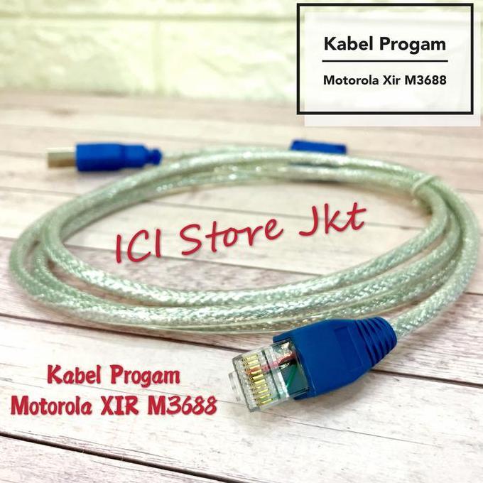 PROMO - Kabel Progam Motorola Xir M 3688 / kabel progam rig motorola xir m3688