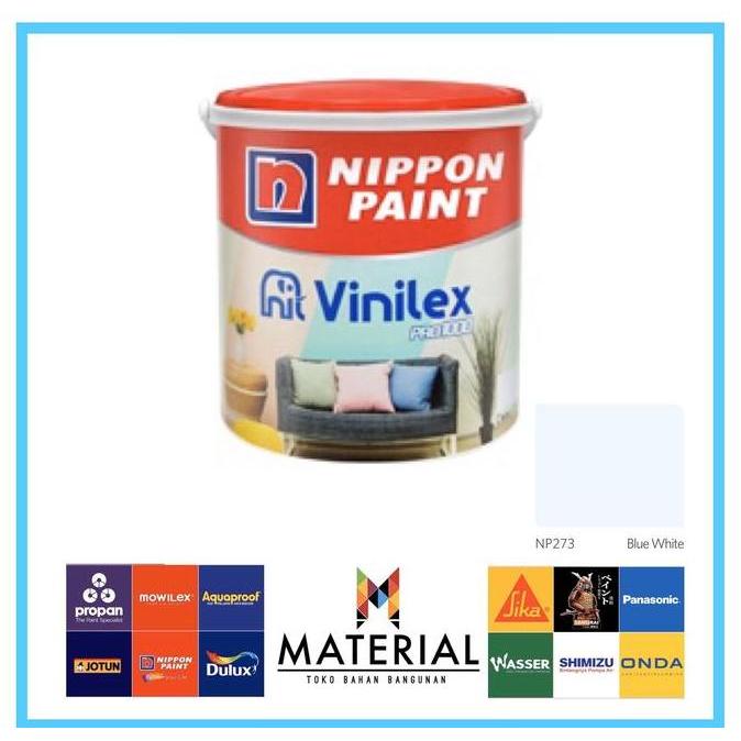 PROMO DISKON - CAT VINILEX PRO 1000 4,5 KG / NP 273 BLUE WHITE