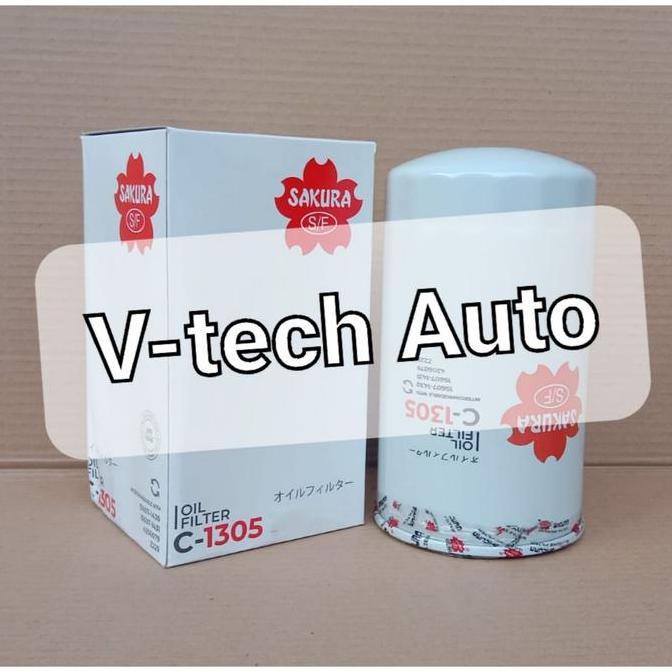 Terbaru, Oil Filter Oli Sakai 4032-64005-0 4032640050 C-1305 C1305 Sakura