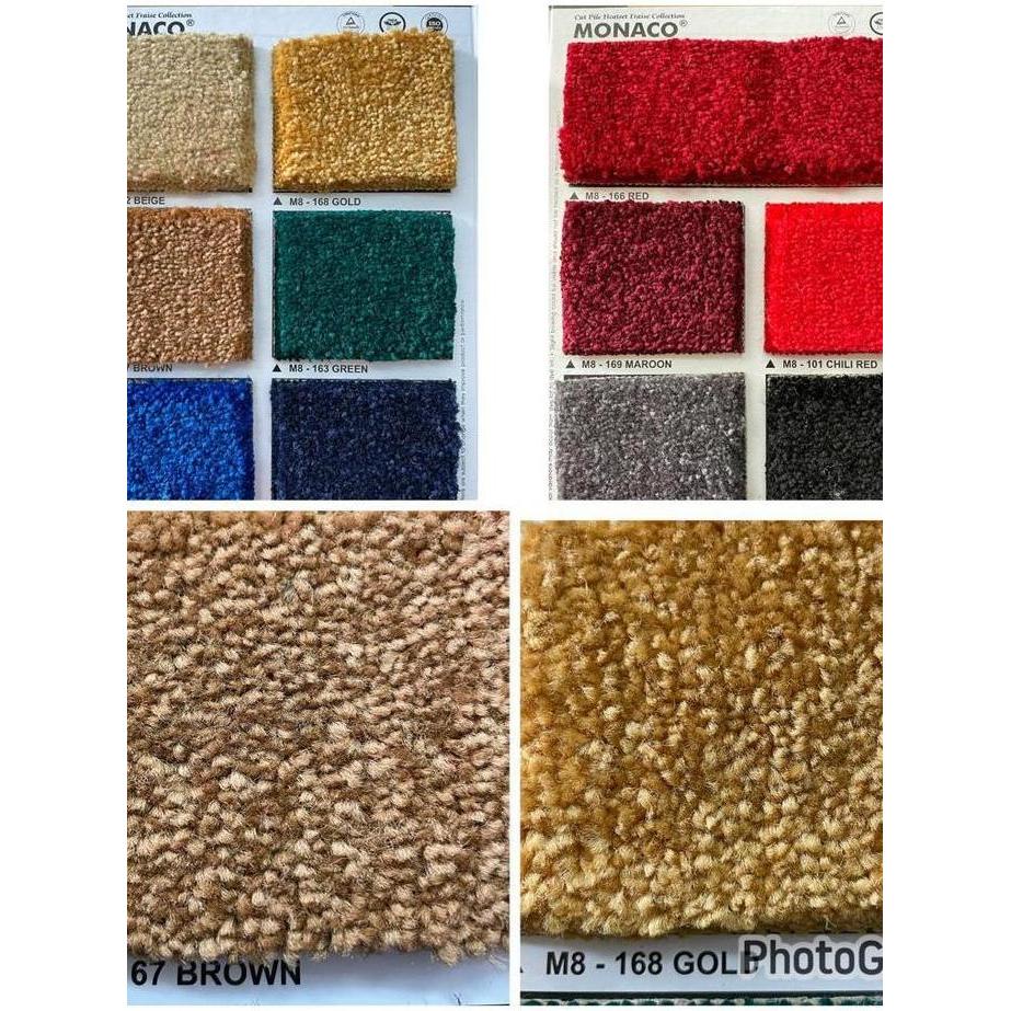 PROMO - karpet monaco 13mm karpet monaco meteran karpet tebal polos hotel