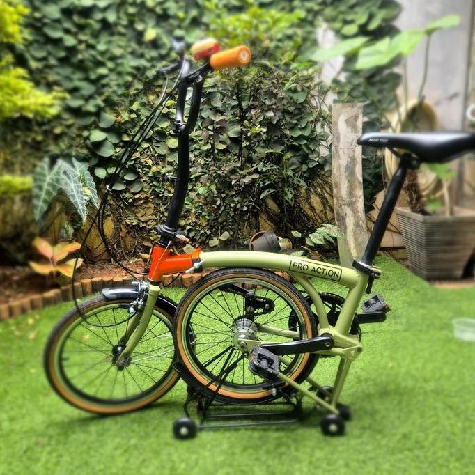 Terlaris Preloved - Sepeda Lipat Pro Action Parrot 5 Speed