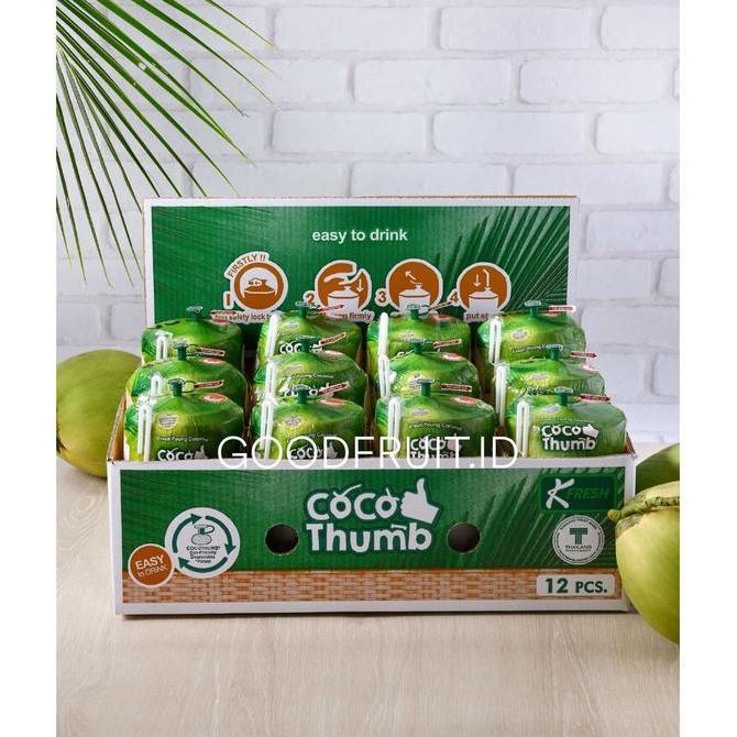 NEW COCO THUMB - KELAPA MUDA THAILAND ISI 12PCS BEST