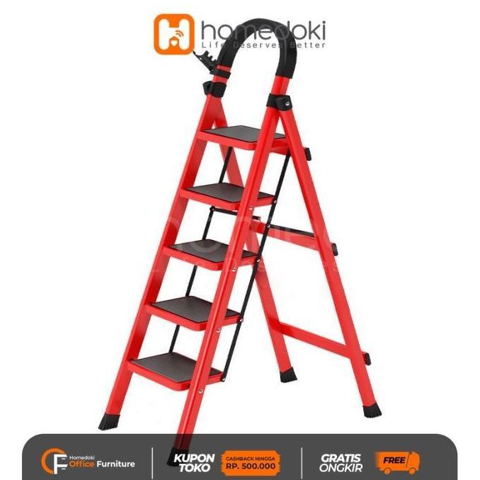 Tangga Lipat Portable / Tangga Lipat  Besi / Tangga Lipat Rumah Tangga