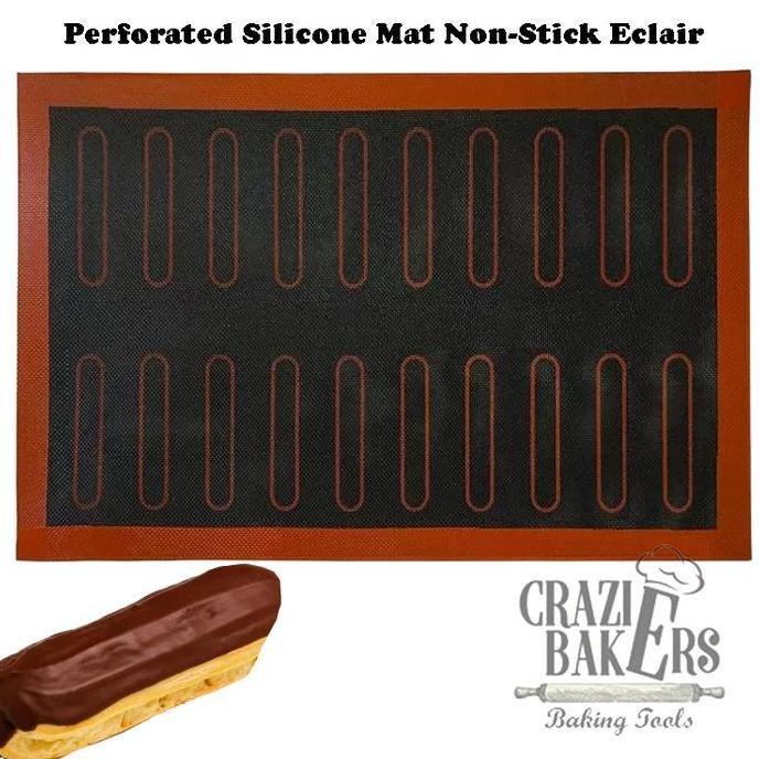 TERLARIS - Perforated Silicone Mat Non-Stick Eclair