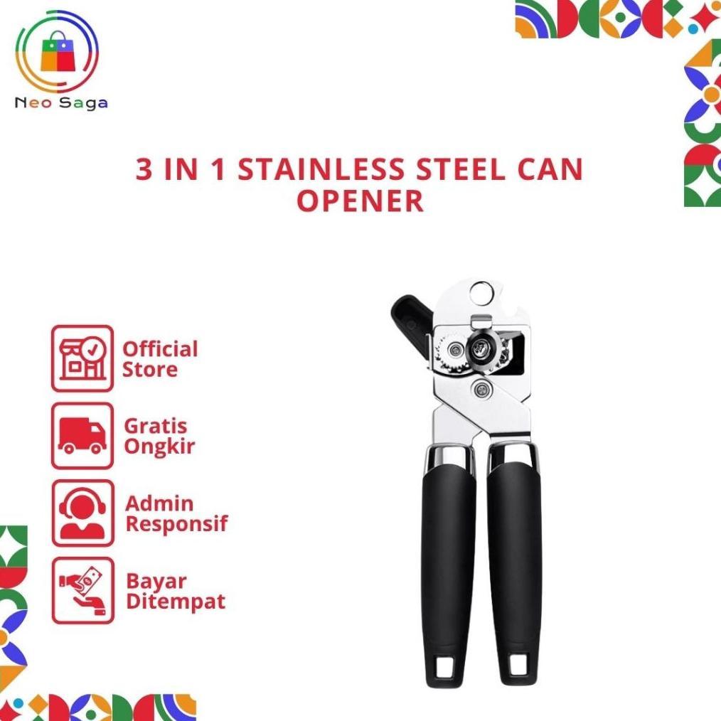 alat pembuka kaleng / can opener / pembuka botol minuman / Alat Pembuka Botol Kaleng Can Opener Pemb